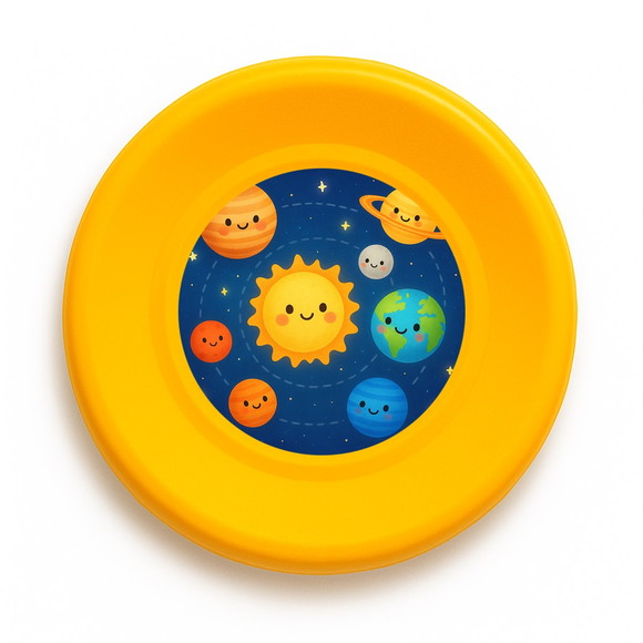 Disco de Arremesso Frisbee Sistema Solar