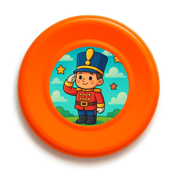 Disco de Arremesso Frisbee Soldadinho de Chumbo - Imagem 2