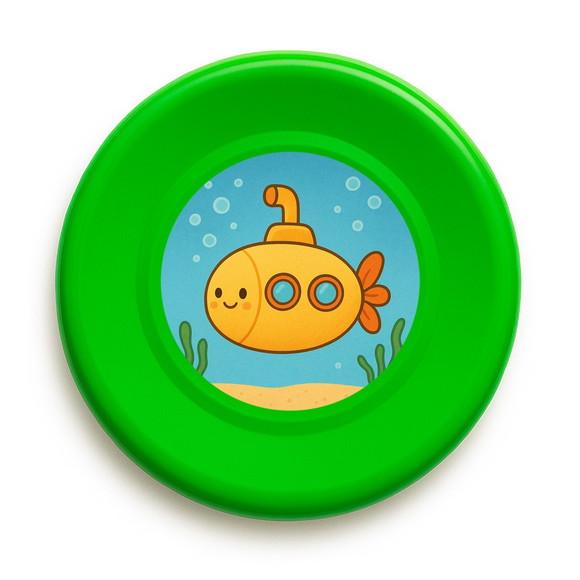 Disco de Arremesso Frisbee Submarino - Imagem 5