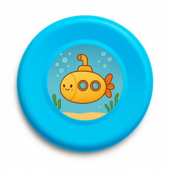 Disco de Arremesso Frisbee Submarino - Imagem 4