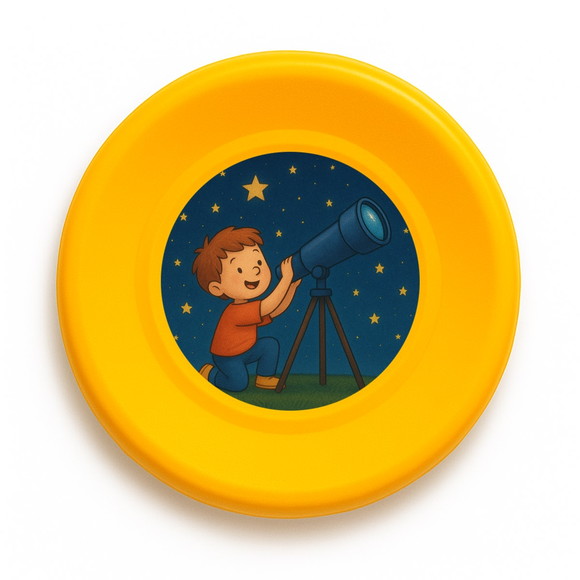 Disco de Arremesso Frisbee Telescópio Kids