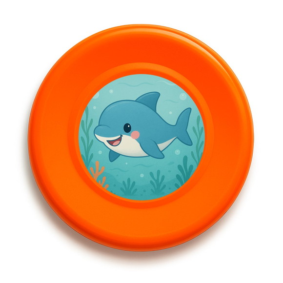 Disco de Arremesso Frisbee Tubarãozinho Fofo - Imagem 2