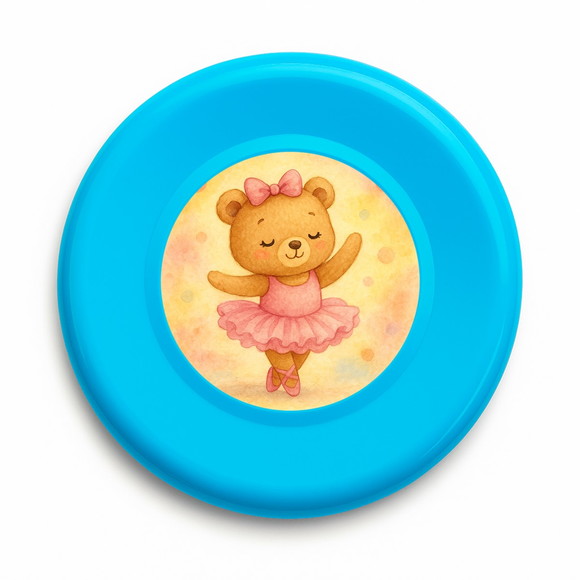 Disco de Arremesso Frisbee Ursinha Bailarina - Imagem 4