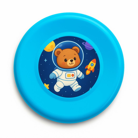Disco de Arremesso Frisbee Ursinho Astronauta - Imagem 4