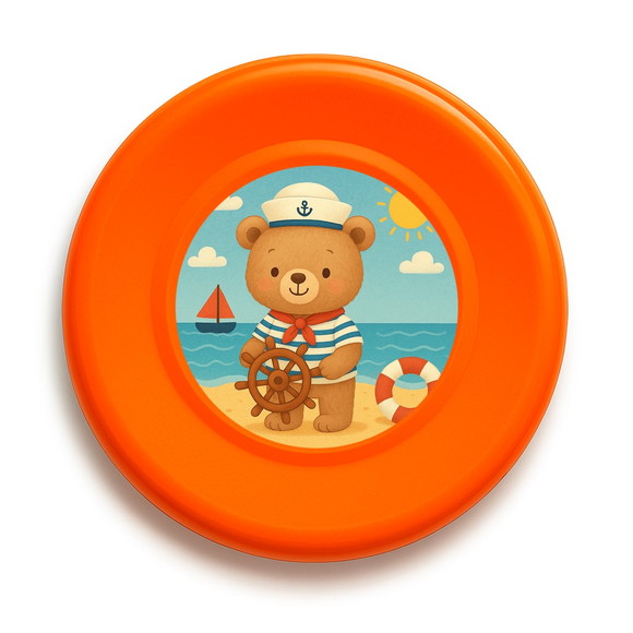 Disco de Arremesso Frisbee Ursinho Marinheiro - Imagem 2