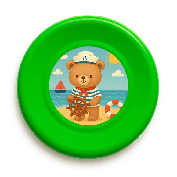 Disco de Arremesso Frisbee Ursinho Marinheiro - Imagem 5