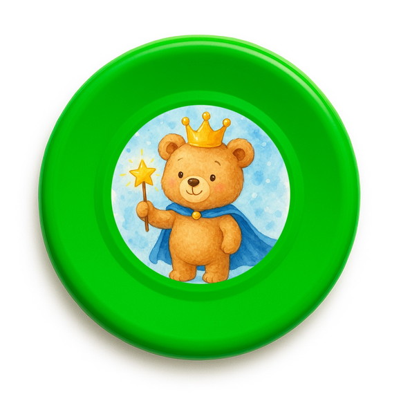 Disco de Arremesso Frisbee Ursinho Príncipe - Imagem 5