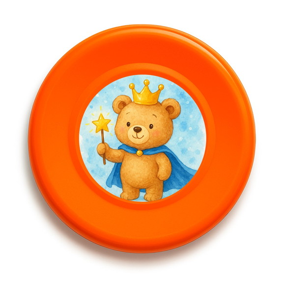 Disco de Arremesso Frisbee Ursinho Príncipe - Imagem 2