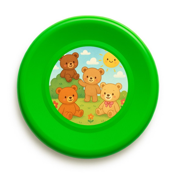 Disco de Arremesso Frisbee Ursinhos - Imagem 5