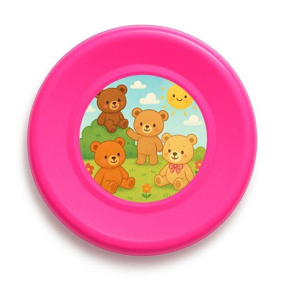 Disco de Arremesso Frisbee Ursinhos - Imagem 3