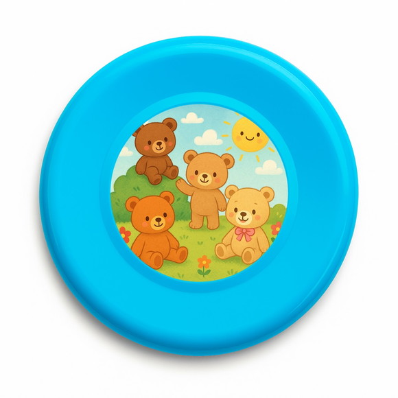 Disco de Arremesso Frisbee Ursinhos - Imagem 4