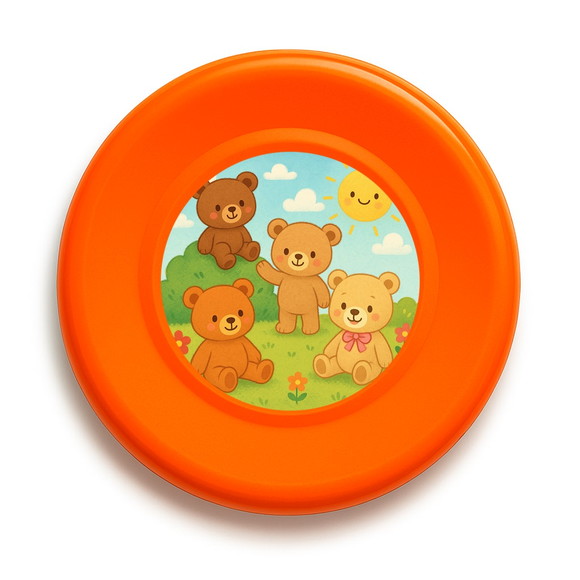 Disco de Arremesso Frisbee Ursinhos - Imagem 2