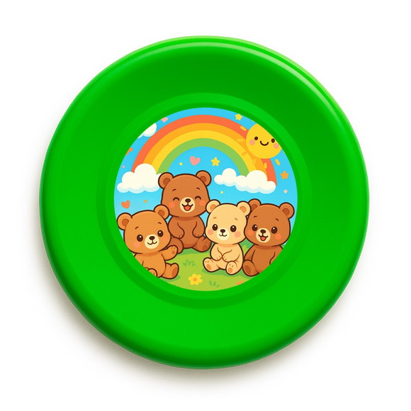 Disco de Arremesso Frisbee Ursinhos Baby - Imagem 5