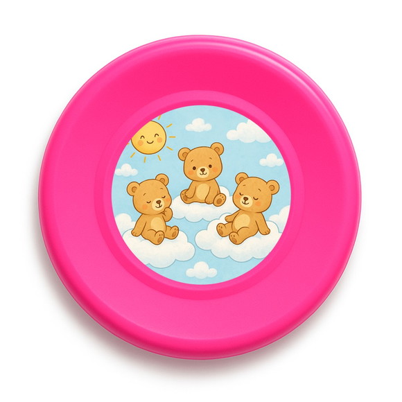 Disco de Arremesso Frisbee Ursinhos na Nuvem - Imagem 3