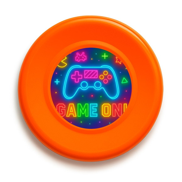 Disco de Arremesso Frisbee Video Game Neon - Imagem 2