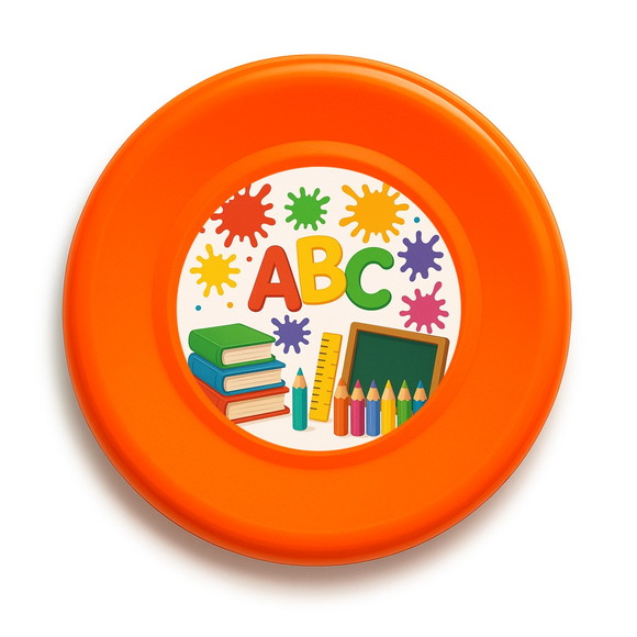 Disco de Arremesso Frisbee Volta às Aulas - Imagem 2