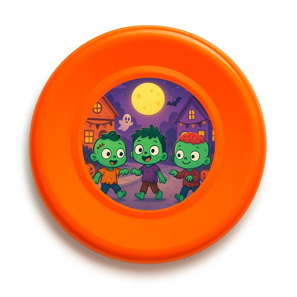 Disco de Arremesso Frisbee Zumbis Fofinhos - Imagem 2