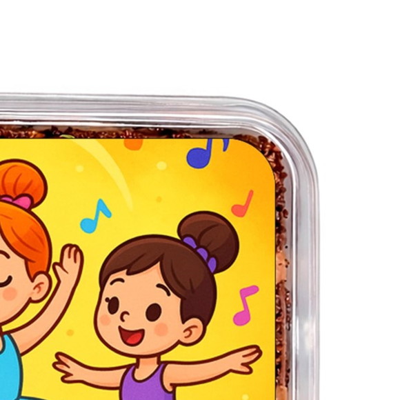 Embalagem Bolo Docinhos Personalizada Balé - Imagem 3