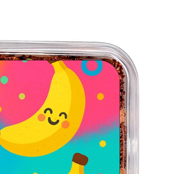 Embalagem Bolo Docinhos Personalizada Bananas Divertidas - Imagem 3