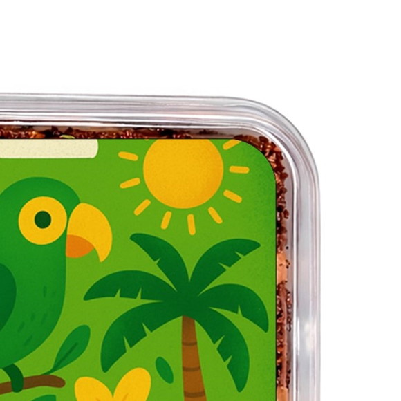Embalagem Bolo Docinhos Personalizada Brasil Verde Amarelo - Imagem 3