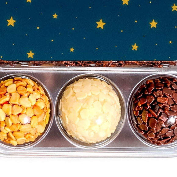 Embalagem Bolo Docinhos Personalizada Céu Estrelado - Imagem 5