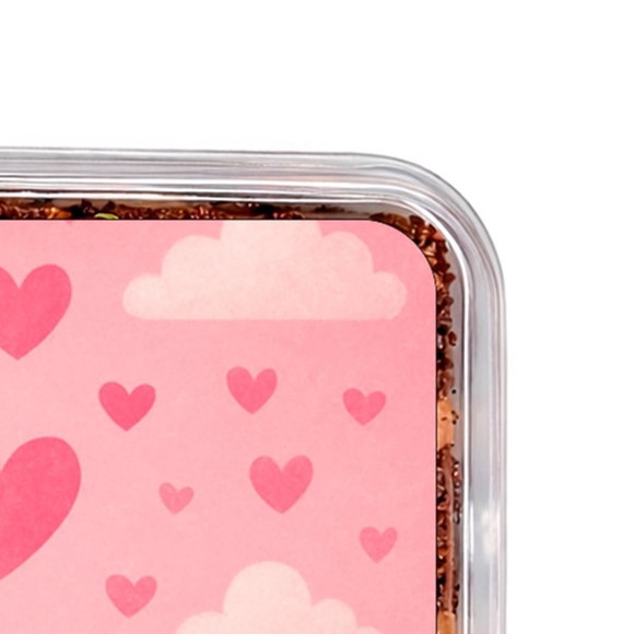 Embalagem Bolo Docinhos Personalizada Céu Rosa - Imagem 3