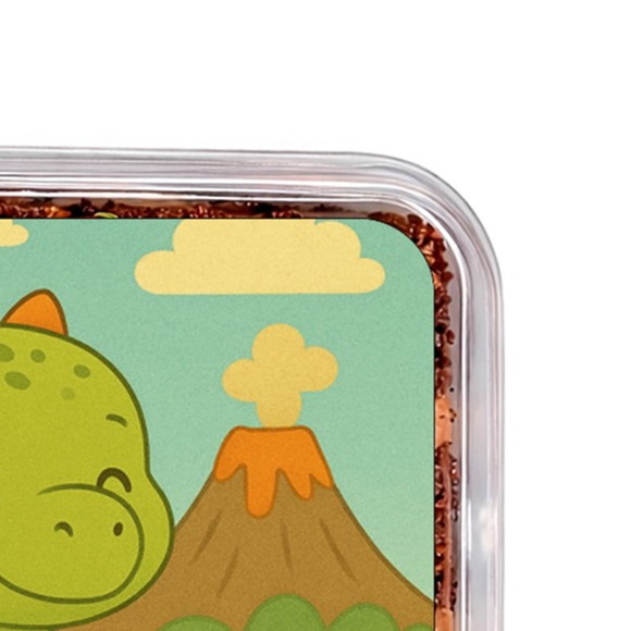 Embalagem Bolo Docinhos Personalizada Dinossauro Baby - Imagem 3