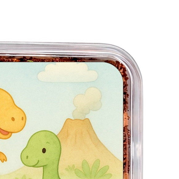 Embalagem Bolo Docinhos Personalizada Dinossauros Baby - Imagem 3