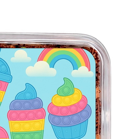 Embalagem Bolo Docinhos Personalizada Fidget Toys - Imagem 3