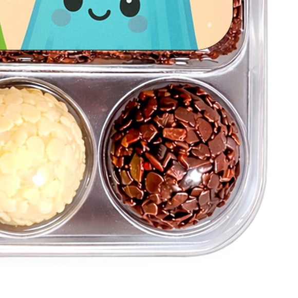 Embalagem Bolo Docinhos Personalizada Gelatinas - Imagem 2
