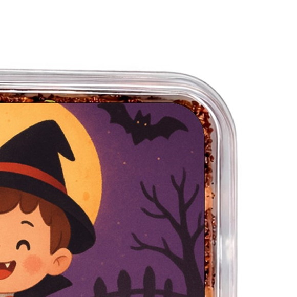 Embalagem Bolo Docinhos Personalizada Halloween - Imagem 3