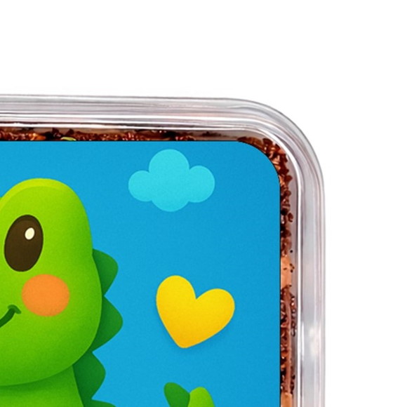 Embalagem Bolo Docinhos Personalizada Jacaré Baby - Imagem 3