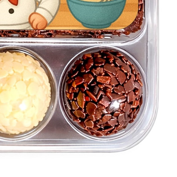 Embalagem Bolo Docinhos Personalizada Mini Chefe Menino - Imagem 2