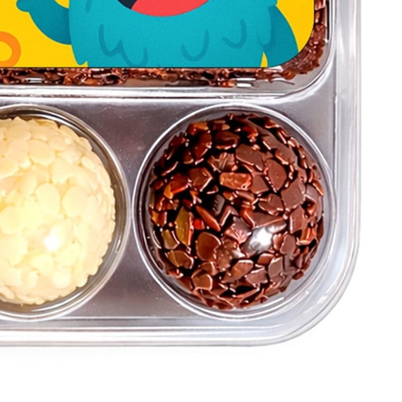 Embalagem Bolo Docinhos Personalizada Monstrinhos - Imagem 2