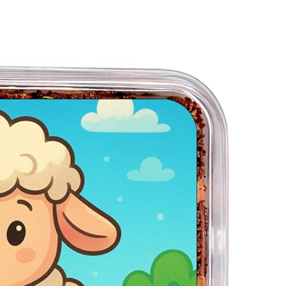 Embalagem Bolo Docinhos Personalizada Ovelhinha - Imagem 3