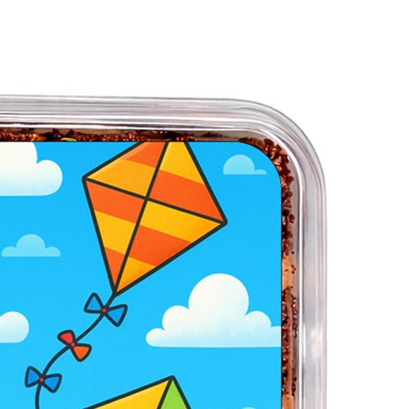 Embalagem Bolo Docinhos Personalizada Pipas - Imagem 3