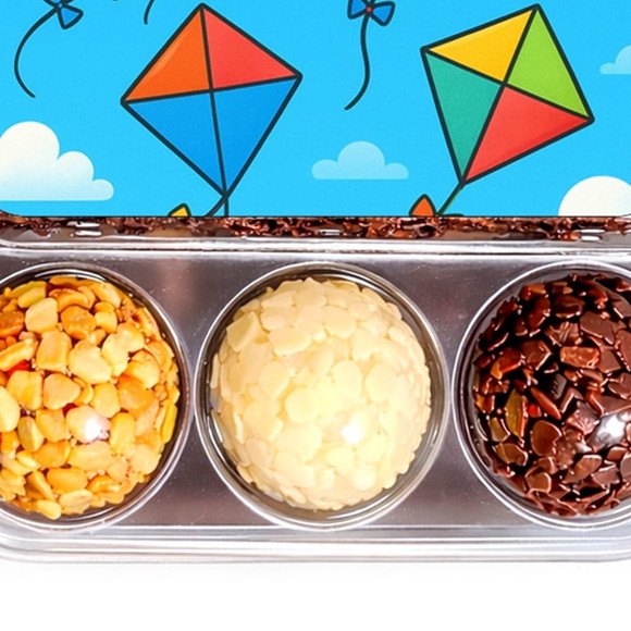 Embalagem Bolo Docinhos Personalizada Pipas - Imagem 5