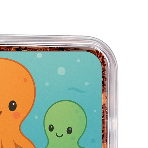 Embalagem Bolo Docinhos Personalizada Polvinhos - Imagem 3