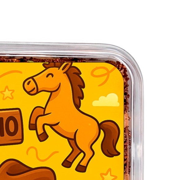 Embalagem Bolo Docinhos Personalizada Rodeio - Imagem 3