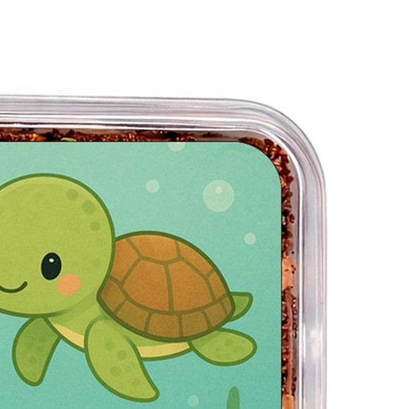 Embalagem Bolo Docinhos Personalizada Tartaruguinhas - Imagem 3