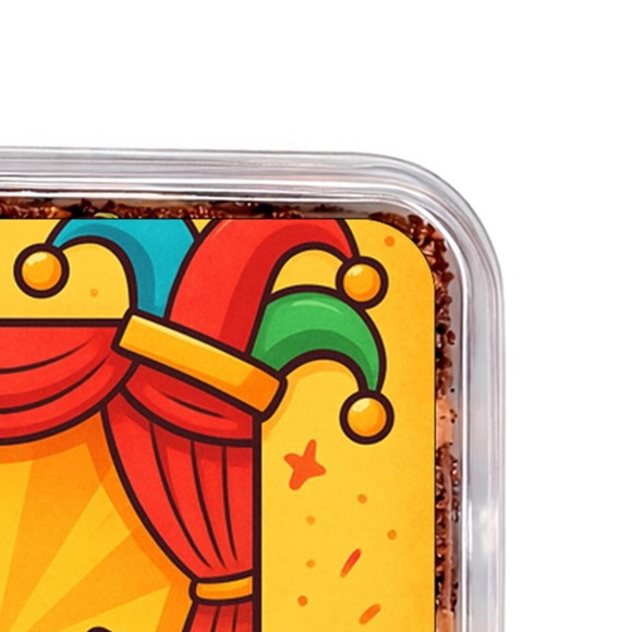 Embalagem Bolo Docinhos Personalizada Teatro Infantil - Imagem 3