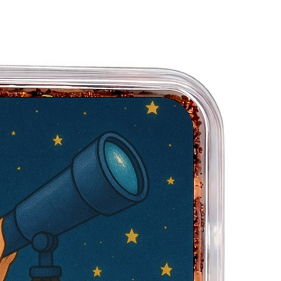 Embalagem Bolo Docinhos Personalizada Telescópio Kids - Imagem 3