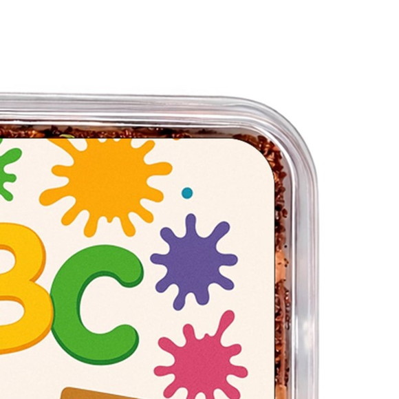 Embalagem Bolo Docinhos Personalizada Volta às Aulas - Imagem 3