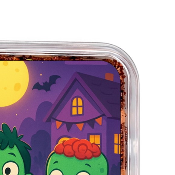Embalagem Bolo Docinhos Personalizada Zumbis Fofinhos - Imagem 3