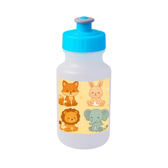Garrafinha Squeeze Personalizada Animais Fofinhos Baby - Imagem 2