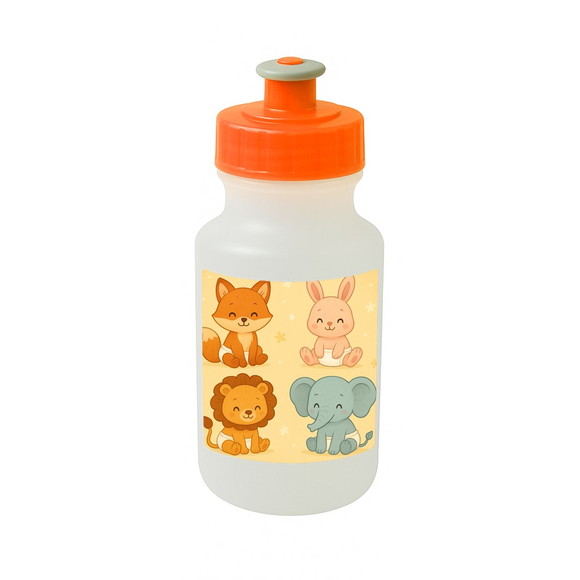 Garrafinha Squeeze Personalizada Animais Fofinhos Baby - Imagem 4
