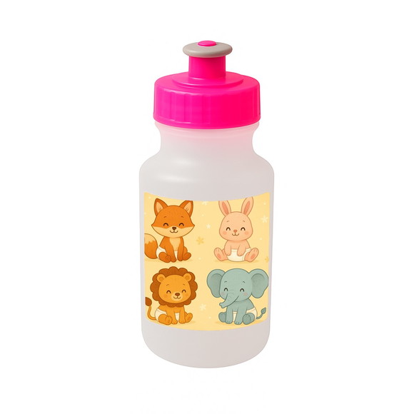 Garrafinha Squeeze Personalizada Animais Fofinhos Baby - Imagem 3