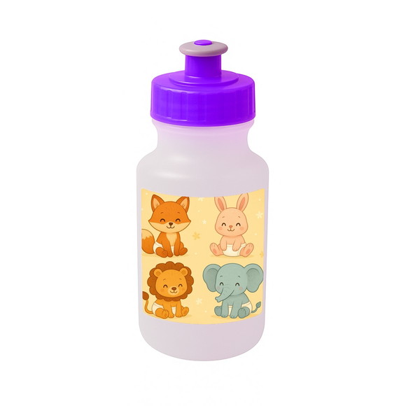 Garrafinha Squeeze Personalizada Animais Fofinhos Baby - Imagem 5