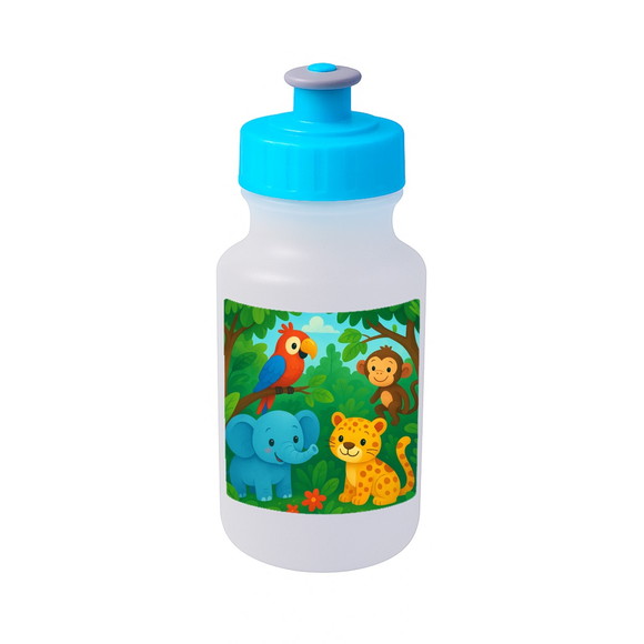 Garrafinha Squeeze Personalizada Animais Tropicais - Imagem 2