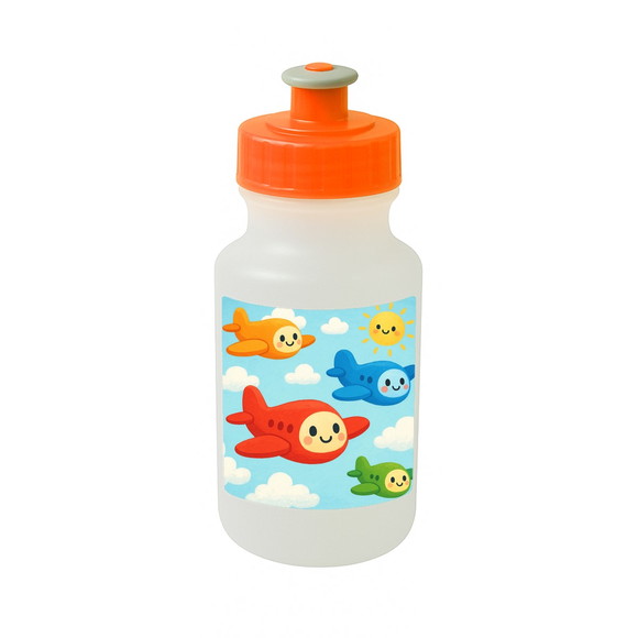 Garrafinha Squeeze Personalizada Aviões - Imagem 4